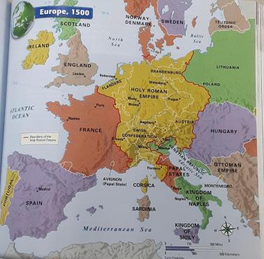 Europa w 1500 roku