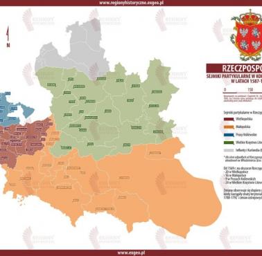 I RP: sejmiki w Koronie i na Litwie w latach 1587-1696