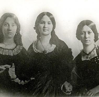 Studentki w połowie XIX wieku (Lindenwood University, Missouri, USA)
