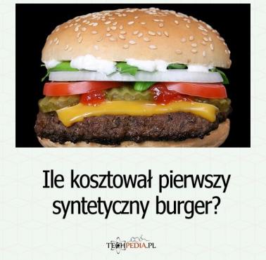 Ile kosztował pierwszy syntetyczny burger?