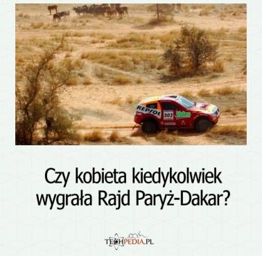 Czy kiedykolwiek kobieta wygrała Rajd Paryż-Dakar?