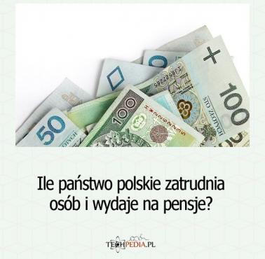 Ile państwo polskie zatrudnia osób i wydaje na pensje?
