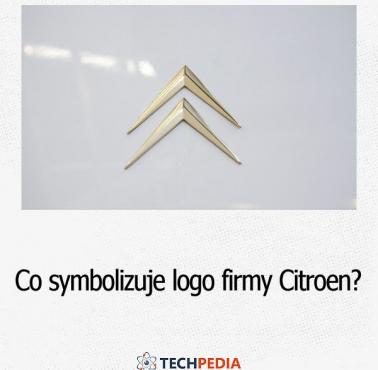 Co symbolizuje logo firmy Citroen?