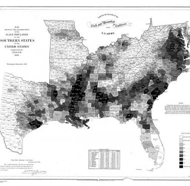 Niewolnictwo w południowych stanach USA w 1860 roku