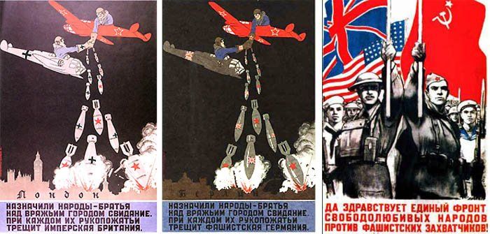 Zmiana narracji propagandowej w Rosji w trakcie II wojny