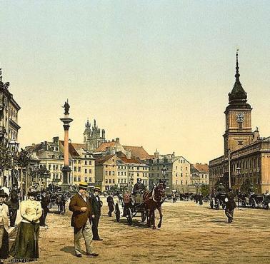 Zamek Królewski w Warszawie pod koniec XIX wieku, 1890