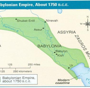 Państwo babilońskie w czasach panowania Hammurabiego (1792–1750 p.n.e.)