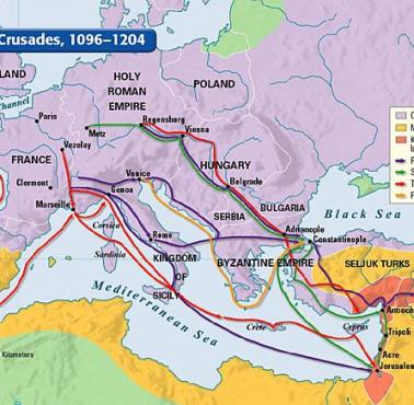 Wyprawy krzyżowe w lata 1096-1204