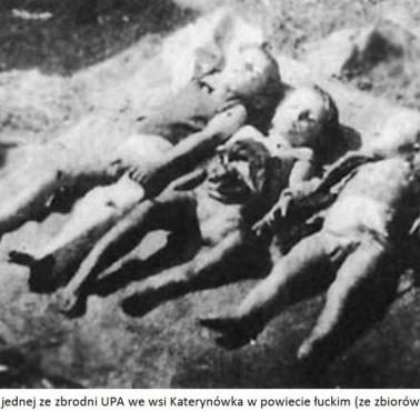 Z 4 na 5.07.43r. ludobójcy z UPA napadli na ponad 20 wsi w powiecie łuckim, wokół Przebraża. Wymordowano ok. 550 Polaków