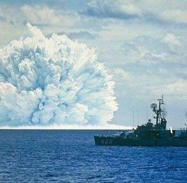 Podwodny test bomby atomowej, Operacja Dominic, Pacyfik, 1962