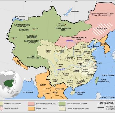 Chiny podczas panowania dynastii Quin