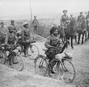 Hinduskie oddziały nad Sommą, 1916