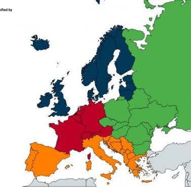 Jak Europa jest klasyfikowana przez Organizację Narodów Zjednoczonych