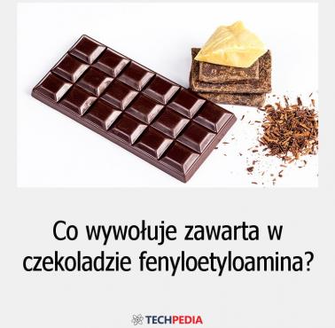 Co wywołuje zawarta w czekoladzie fenyloetyloamina?
