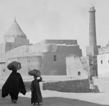 Meczet "Great Mosque of al-Nuri", Mosul 1932