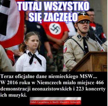 W Polsce faszyzmu nigdy nie było natomiast Niemcy znowu mają z tym problem?