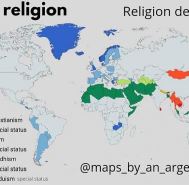 Kraje z religią państwową