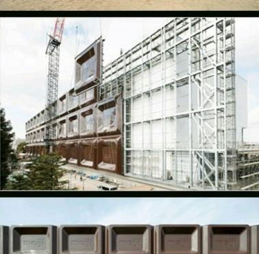 Tak wygląda budynek jednej z największych fabryk czekolady w Japonii
