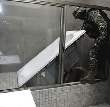 Tunel ewakuacyjny meksykańskiego barona narkotykowego - El Chapo