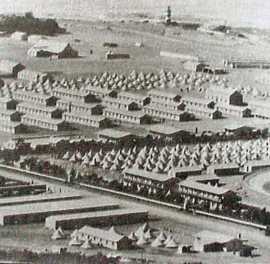 Brytyjskie obozy dla Burów w RPA z 1901 roku. Niemcy wzorowali na nich swoje obozy koncentracyjne z 1905 roku i lat II wojny