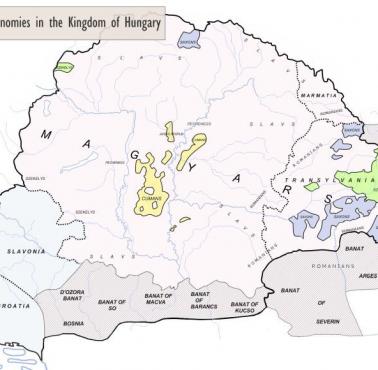 Lokalne autonomie w Królestwie Węgier w XIII wieku