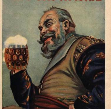 Reklama piwa okocim z 1936 roku