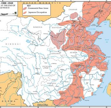 Sytuacja w Chinach pod koniec II wojny światowej