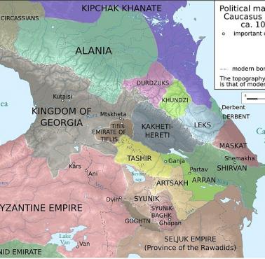 Kaukaz w 1060 roku