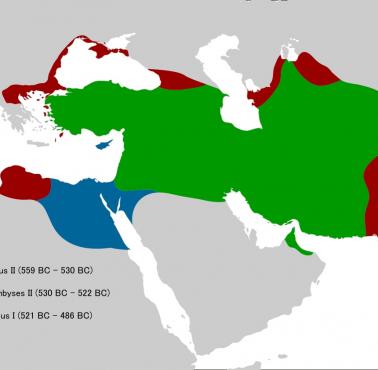 Ekspansja Imperium Achemenidów, 559 - 486 r. p.n.e.