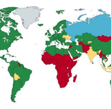 Średnia długość życia mężczyzn w różnych krajach świata w porównaniu do Rosji, 2016