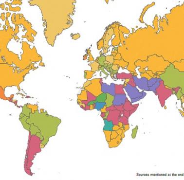 Wiek zgody (wyrażenia ważnej prawnie zgody na czynności seksualne) w poszczególnych państwach świata
