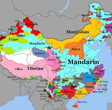 Języki w Chinach