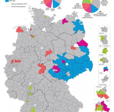 Prognozy wyborcze w Niemczech, styczeń 2019