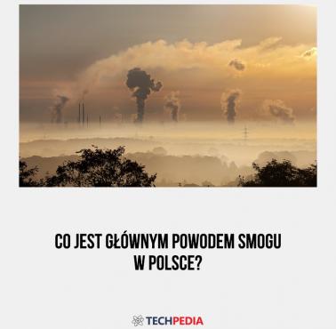 Co jest głównym powodem smogu w Polsce?