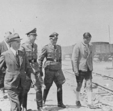 4 III 1941 z raportu szwajcarskiego "Czerwonego Krzyża" po wizycie Reichsführera-SS Heinricha Himmlera w Niemieckim ...