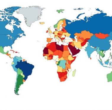 Kraje według całkowitych odnawialnych zasobów wodnych