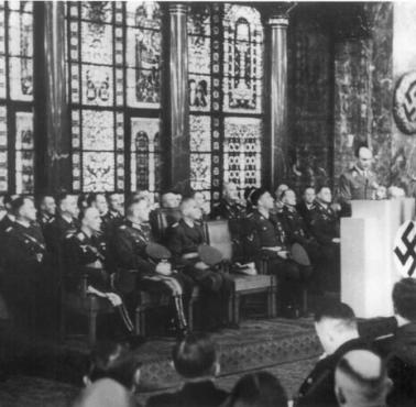 25 VII 1942 Kierownictwo "NSDAP" w Poznaniu raportuje, że: "Do dnia dzisiejszego ani jeden Polak nie zgłosił się ochotniczo .."