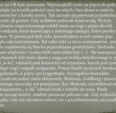 Pan Jerzy Biesiadowski harcerz tak wspomina swój pobyt w "Pałacu Cudów" na Mokotowie po wojnie