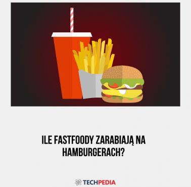 Ile fastfoody zarabiają na hamburgerach?
