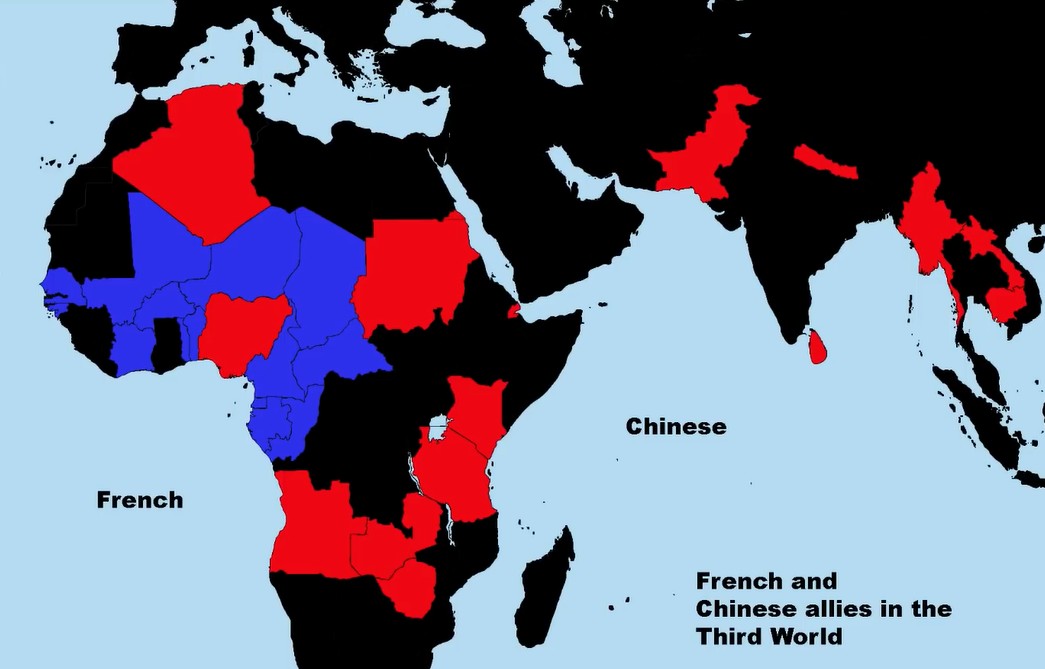 Obecni sojusznicy francuscy i chińscy , według Whatifalthist