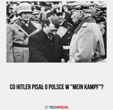 Co Hitler pisał o Polsce w "Mein Kampf"?