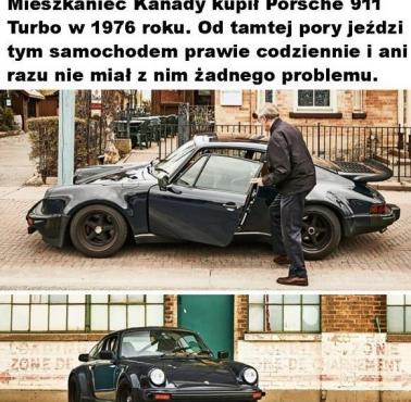 Choć niemiecka jakość to już przeszłość, to jednak samochody z lat 70-tych imponują jakością - Porsche 911 z 1976 roku