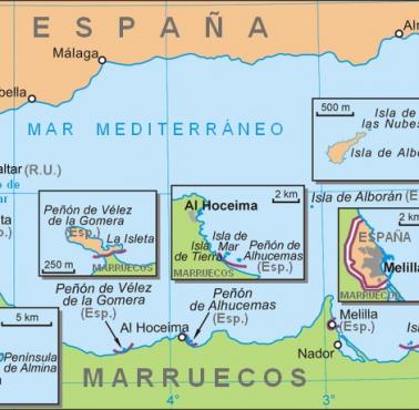 Hiszpańskie posiadłości w Afryce Północnej