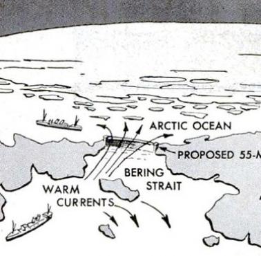Propozycja budowy tamy w Cieśninie Beringa, 1959