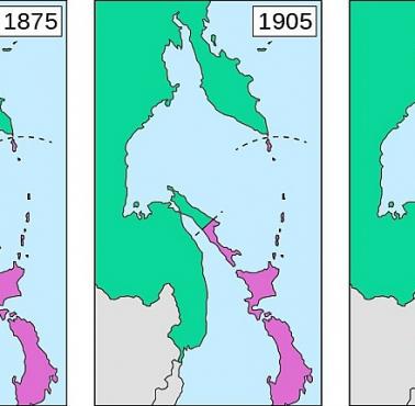 Zmiany granicy między Rosją a Japonią w latach 1875-1945