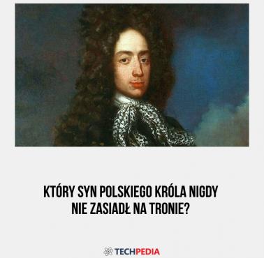 Który syn polskiego króla nigdy nie zasiadł na tronie?