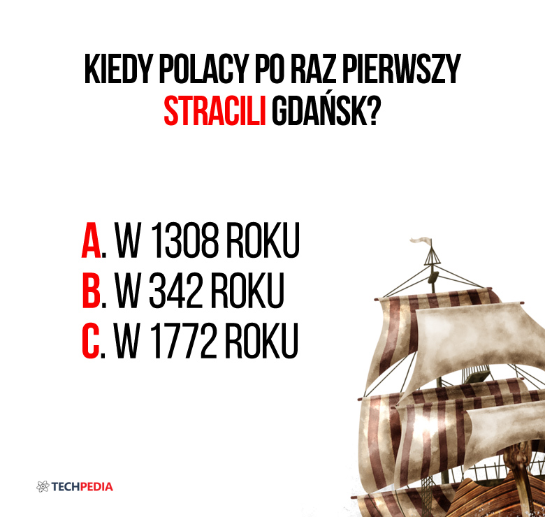 Kiedy Polacy po raz pierwszy stracili Gdańsk?