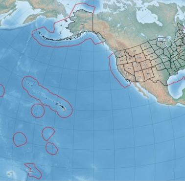 USA kontynentalne wraz z terytoriami zamorskimi