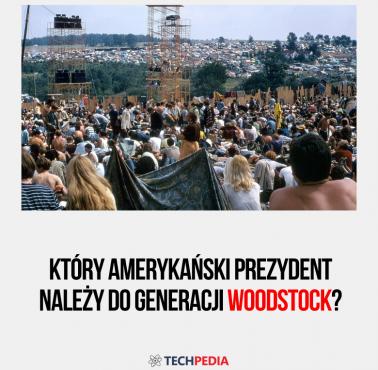 Który amerykański prezydent należy do generacji Woodstock?