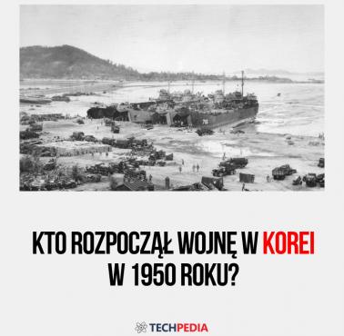 Kto rozpoczął wojnę w Korei w 1950 roku?